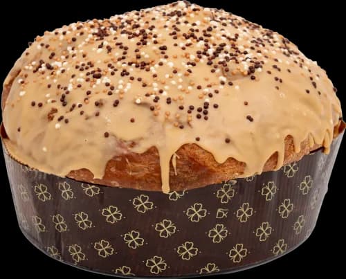 Panettone albicocche e caramello