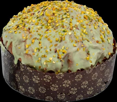 Panettone al pistacchio